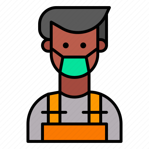 Welder, protective, gear, repair, worker, factory icon - Download on Iconfinder