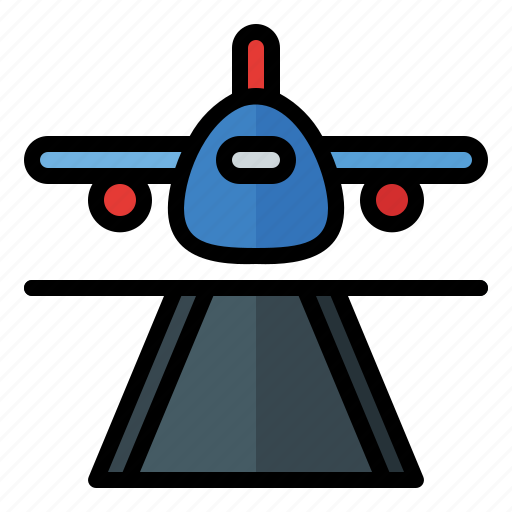 Airplane, aviation, landing, plane, takeoff, transportation icon - Download on Iconfinder