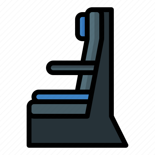 Airplane, aviation, plane, seat, transportation icon - Download on Iconfinder