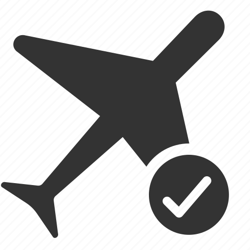 Approve, booked, check, confirmed, flight, on time, success icon - Download on Iconfinder