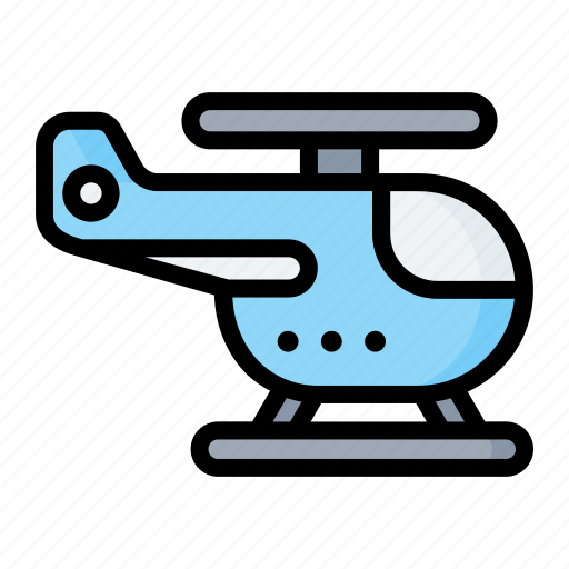 Chopper, copter, heli, helicopter, helipad icon - Download on Iconfinder