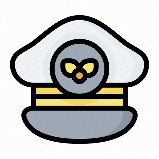 Hat, pilot, cap icon - Download on Iconfinder on Iconfinder