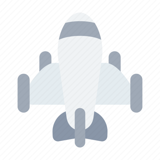 Aeroplane, aircraft, airplane, fighter, military icon - Download on Iconfinder