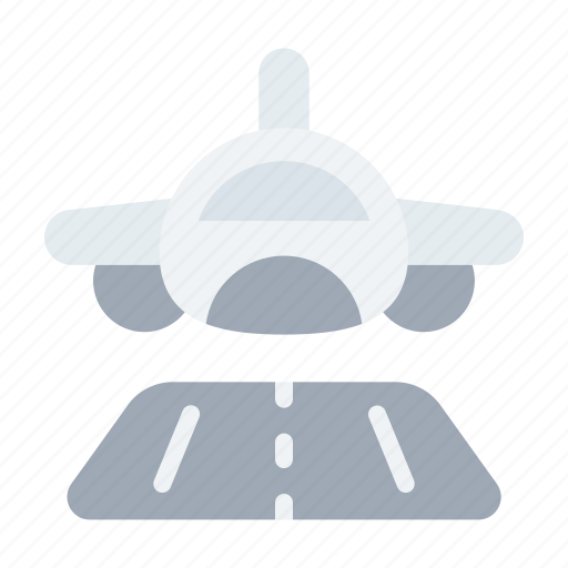 Landing, runaway, plane, airplane, airport icon - Download on Iconfinder