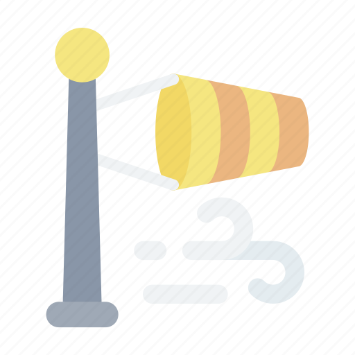 Windsock, wind, windy, direction, flag icon - Download on Iconfinder