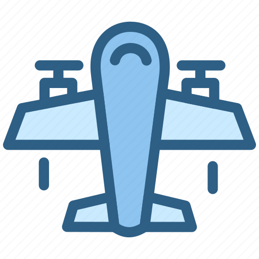 Aeroplane, aircraft, airport, aviation, plane icon - Download on Iconfinder