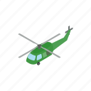 aircraft, army, helicopter, isometric, military, transportation, war