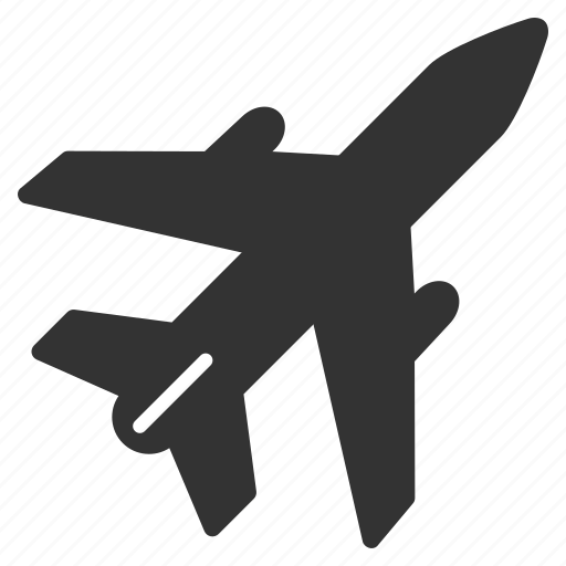 Airplane, aircraft, airport, fly, flight, plane, travel icon - Download on Iconfinder