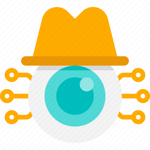 Inspection, eye, digital, check, investigation, internet security, protection icon - Download on Iconfinder