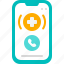 call, emergency, calling, handphone, hospital, online healthcare, medical, healthcare 