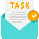 task, work, email, message, notification, project management, business