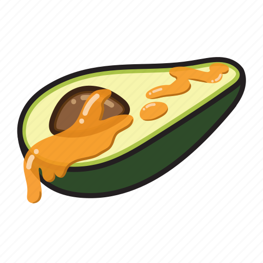 Avocado, food, fruit, healthy, vegetable, kitchen, honey icon - Download on Iconfinder