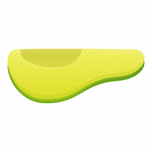 Avocado, clean, food, fruit, piece icon - Download on Iconfinder