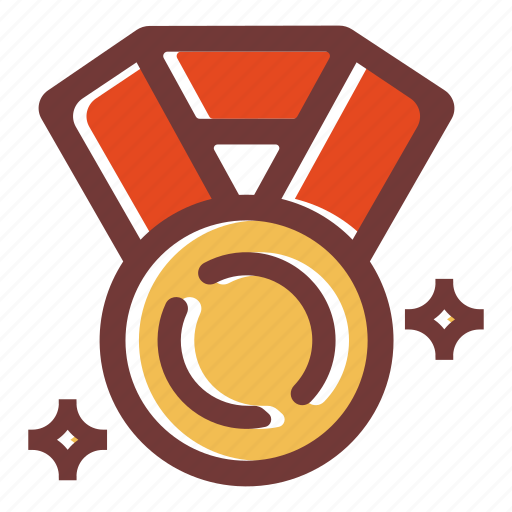 Award, games medal, medal, prize medal, star, trophy medal, winner medal icon - Download on Iconfinder