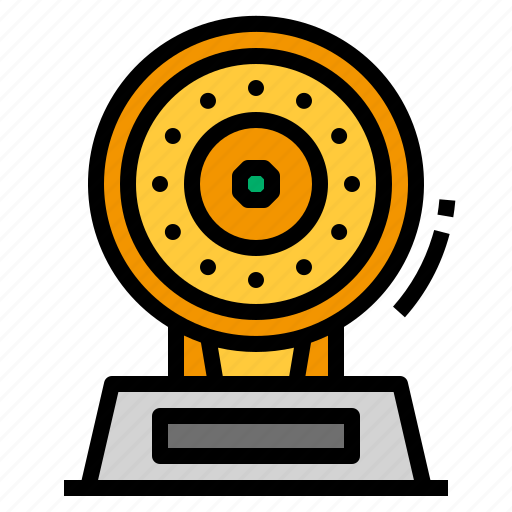 Dish, gold, trophy icon - Download on Iconfinder