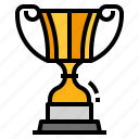 trophy, gold