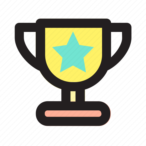 Gold, prize, reward, star, trophy, winner icon - Download on Iconfinder