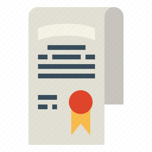 Certificate, degree, diploma, education, school icon - Download on Iconfinder