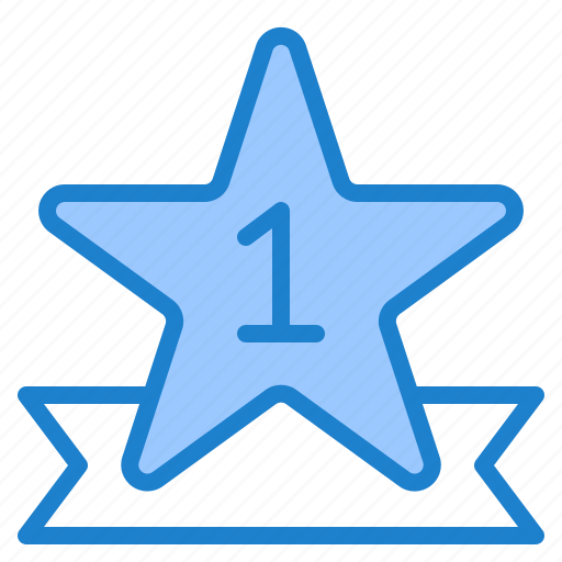 Award, frist, medal, reward, star icon - Download on Iconfinder