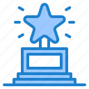 award, medal, reward, star, trophy