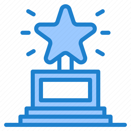 Award, medal, reward, star, trophy icon - Download on Iconfinder