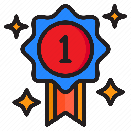 Award, first, medal, prize, reward icon - Download on Iconfinder