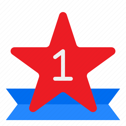 Award, frist, medal, reward, star icon - Download on Iconfinder