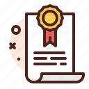 document, award, certified