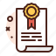document, award, certified 