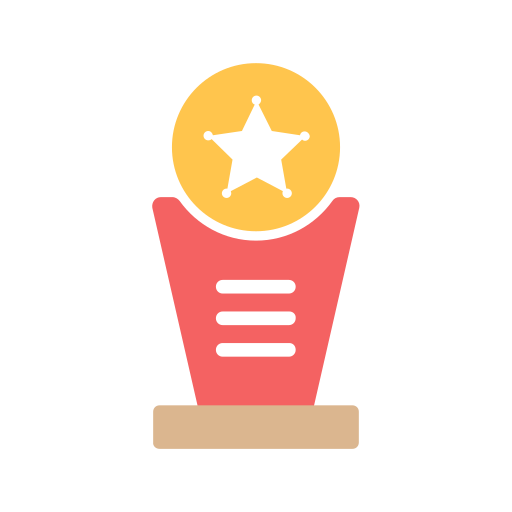 Award, medal, trophy, achievement, success, badge, reward icon - Free download