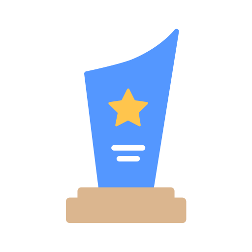 Award, medal, badge, achievement, success, trophy, reward icon - Free download