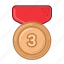 bronze, medal, award, prize, badge, achievements 