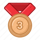 bronze, medal, award, prize, badge, achievements