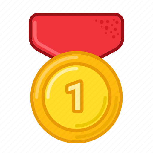Gold, medal, award, prize, badge, achievements icon - Download on Iconfinder