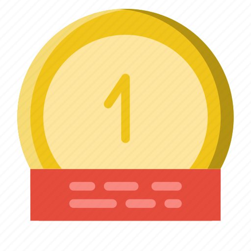1st, award, place, prize, trophy, winner icon - Download on Iconfinder