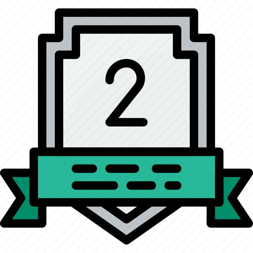 2nd, award, place, prize, trophy, winner icon - Download on Iconfinder
