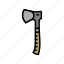hatchet, axe, ax, wood, weapon, tool 