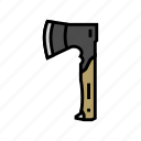 hunter, axe, tool, ax, hatchet, wood