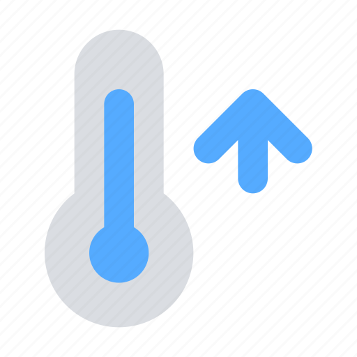 Arrow, temperature, thermometer, weather icon - Download on Iconfinder