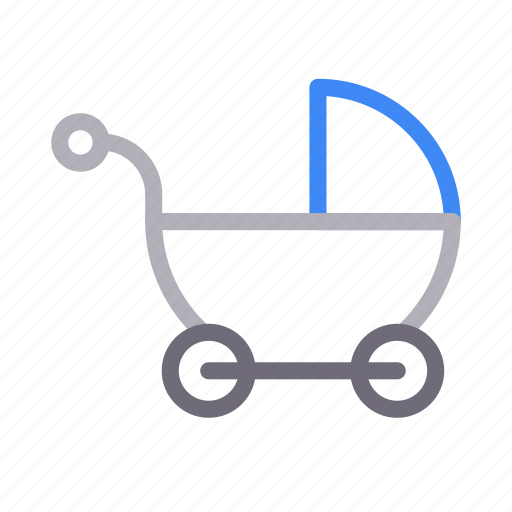 Baby, buggy, carriage, kids, pram icon - Download on Iconfinder