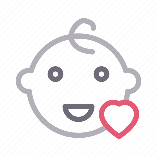 Baby, child, heart, kids, love icon - Download on Iconfinder