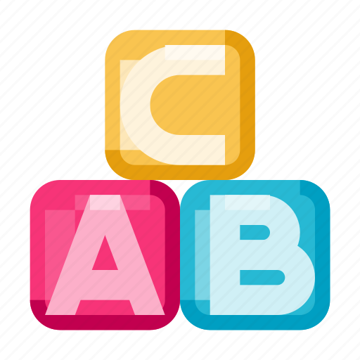 Alphabet, baby, child, cube, infant, kid, toddler icon - Download on Iconfinder