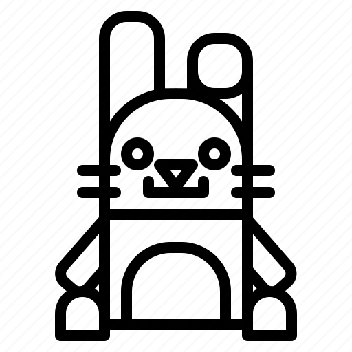 Doll, kid, rabbit, toy icon - Download on Iconfinder