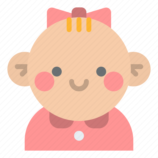Baby, girl, kid, people icon - Download on Iconfinder