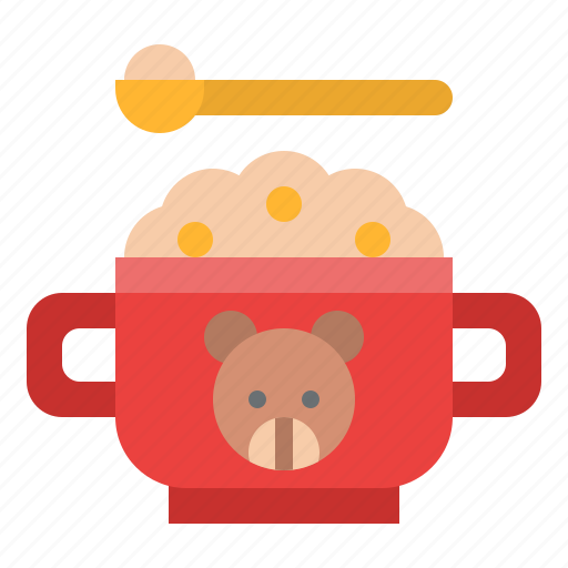 Bowl, cereal, food, spoon icon - Download on Iconfinder