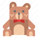 bear, doll, kid, teddy, toy 