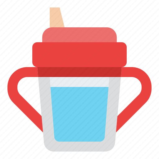Baby, cup, drink, training, water icon - Download on Iconfinder