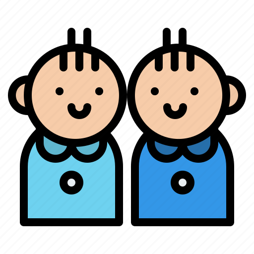 Baby, kids, people, twin icon - Download on Iconfinder