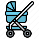 baby, carriage, stroller, transport