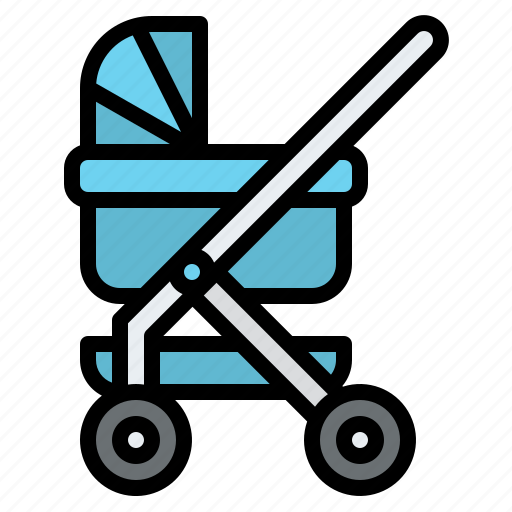 Baby, carriage, stroller, transport icon - Download on Iconfinder